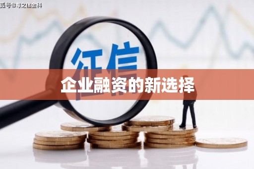潞城企业融资的新选择