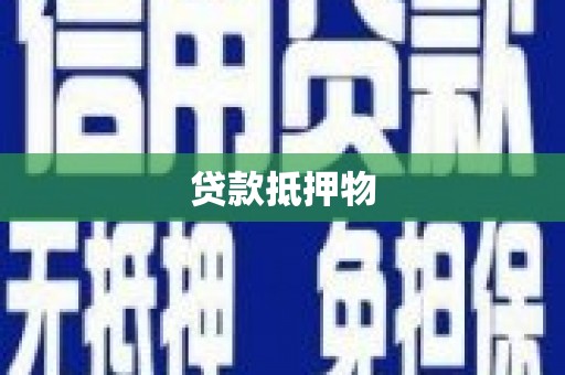 潞城贷款抵押物