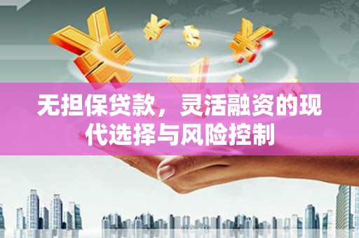潞城无担保贷款，灵活融资的现代选择与风险控制