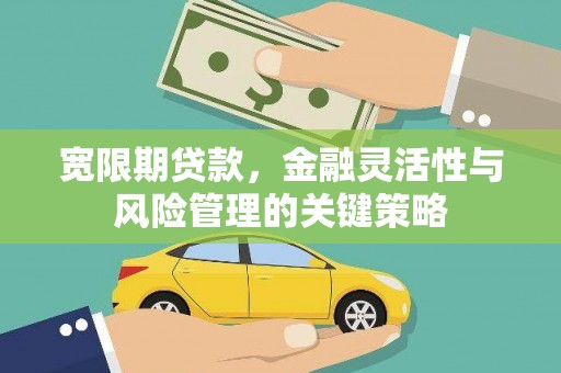 潞城宽限期贷款，金融灵活性与风险管理的关键策略