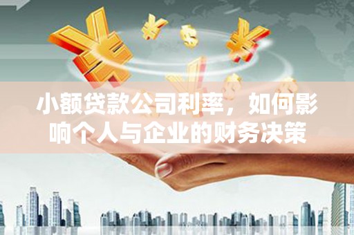 潞城小额贷款公司利率，如何影响个人与企业的财务决策