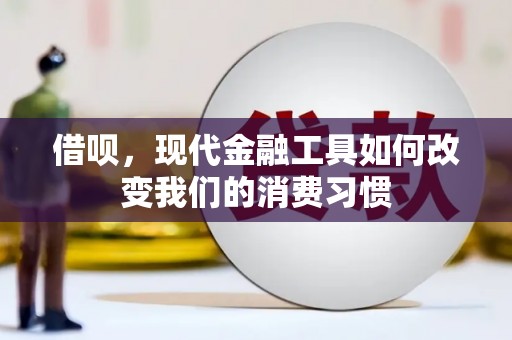 潞城借呗，现代金融工具如何改变我们的消费习惯