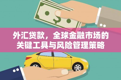 潞城外汇贷款，全球金融市场的关键工具与风险管理策略