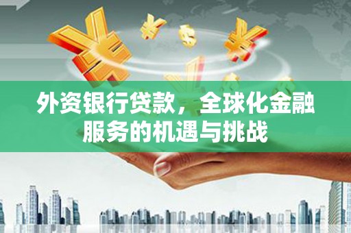 潞城外资银行贷款，全球化金融服务的机遇与挑战