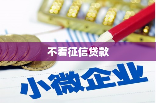 潞城不看征信贷款