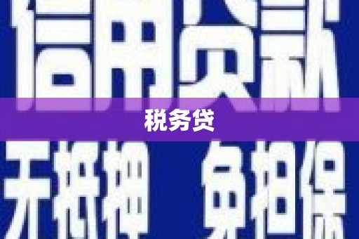 潞城税务贷